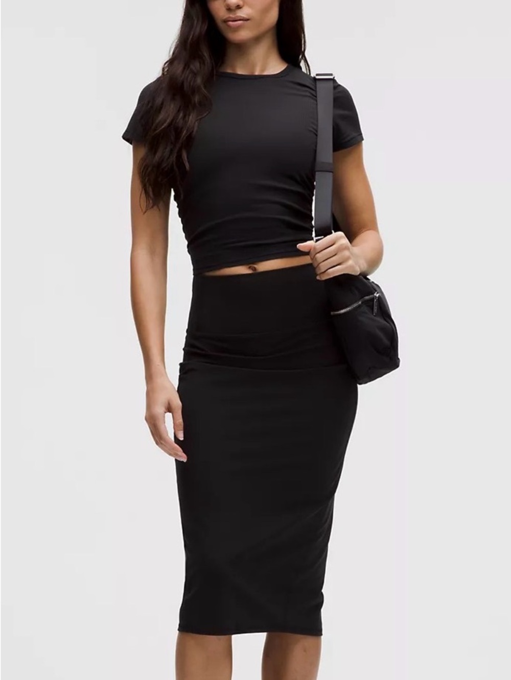 🆕Bnwt Lululemon Nulu High Rise Midi Skirt